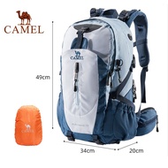 CAMEL 40L Outdoor Lovers Hiking Backpack Multifunctional Trekking Pack Camping Travel Backpack Mount