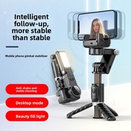 Q18 Phone Gimbal Stabilizer 3-Axis Selfie Stick Anti-Shake Desktop Tripod Lazy Live Streaming Phone 
