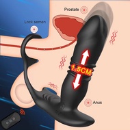 descend Telescopic Prostate Massager Wireless Anal Vibrator Dildo for Men Women Male Masturbators Anal Plug Sex Toy for Adult 18 Sexshop