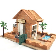 Cement Brick Building Toys Children Handmade Mini Brick Tilemaker Building Toys Simulation Building 