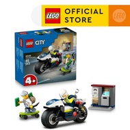 LEGO City 60455 Police Motorcycle Chase (65 Pieces) ,Building Blocks ,Kids Toy a N/A 1