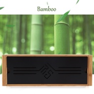 allinit Tea Tray Drainage Type Cup Plate Traditional Chinese Serving Kung Fu Accessory 14.96 x 5.28 