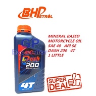 (100% Original Oil)BHP Dash 200 4T Motorcycle Engine Oil [1 LITTLE]