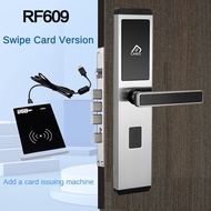 Household Apartment Hotel Password Lock Intelligent Card Swiping Electronic Lock Remote Control Does