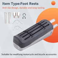 Motorcycle Front Footrest Foot Pegs Pedals For Fjr 1300 Fz1 Fz400 Fz6R Xjr400 Yzf 1000 R1 Yzfr1 Xjr1