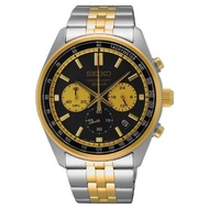 [Powermatic] Seiko SSB430 SSB430P1 Conceptual Quartz Chronograph Tachymeter Gold Tone Mens Watch