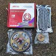 Gear Set Win 100 Standard Complete GF6 Win100 Chain Package Fullset Front Gear 14, Rear 41 WIN STAND