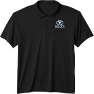 A High-Performance Polo Shirt That Has Been Officially Held By The BYU Cougars Football Team.