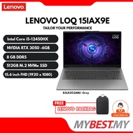 Lenovo LOQ 15IAX9E 83LK002AMJ Gaming Laptop  (Intel Core i5-12450HX/8GB RAM/512GB SSD/15.6" FHD/RTX3