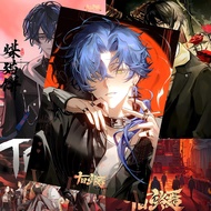 room decoration poster Poster Akhir Sepuluh Hari Chen Junnan Qi Xia Qiao Jiajin Pelekat Dinding Bili