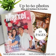 Personalized photo book/ photo album A5 size 30 pages