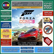🔥【PC】Forza Horizon 5 Premium Edition (ALL CARS UNLOCKED + UNLIMITED MONEY) - Full Game [Disc | Pendr