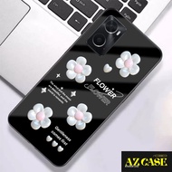 OPPO A76 Case A96/ A36/ - OPPO A76 Casing A96/ A36/ - (Flower) - Case hp - Casing hp - OPPO A76 Soft