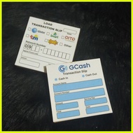 ∷ ➜ ┇ Load/ Gcash Transaction Slip/ Receipt Pad
