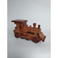 MINIATURE WOODEN LOCOMOTIVE LOKO