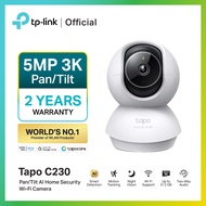 TP-Link Tapo C230 Pan/Tilt AI Home Security Wi-Fi Camera กล้องวงจรปิดภายในบ้าน ความละเอียด 3K 5MP รอ
