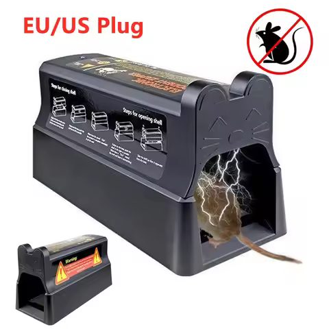 Household Electric Mouse Rat Trap Mouse Killer Electronic Rodent Mouse Trap Electric Rat Trap Killer