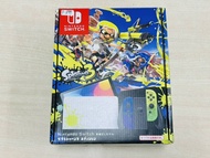 Nintendo Switch OLED 版 Splatoon 3 限定版 HEG-001 主機套裝（已測試，功能正常)