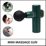 Mini Massage Gun USB rechargeable handheld cordless electronic massager