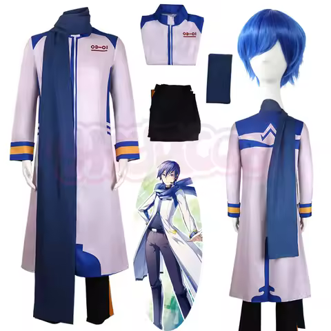 Anime KAITO Cosplay Costume Kaitoo Nightcord Costume Game Vocaloid Project Sekai Colorful Stage Suit