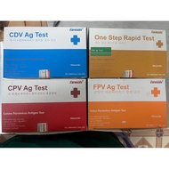 Quick Test Kit for Diseases caused by CPV, CDV, CCV, FPV virus on Dogs and Cats, Used in Veterinary 