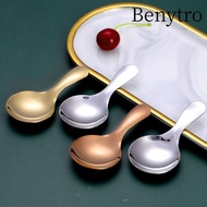 BENYTRO 2 Pcs Ice Cream Spoon Kids Condiment Spice Kitchen Tools