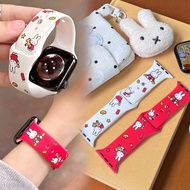 Cute Rabbit Watch Strap Compatible With Smart 11 10 9 8 7 6 5 4 3 2 1 Se Ultra And CD20 AI9 CO10mini