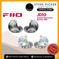 FiiO JD10 Dynamic In-Ear Monitor Best Budget Wired IEM with Mic