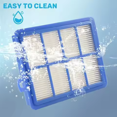 Washable Replacement Filter for Philips AEG EFH12W AEF12W FC8031 EL012W Hoover H12 H13
