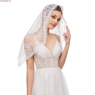 flgo Church Veil Mantilla Scarf Latin Mass Lace Veils for Confirmation and Baptism