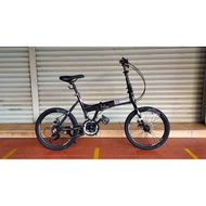 20" Inch mongoose Basikal Lipat folding bike Shimano Tourney 21 Speed