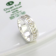 Nhẫn nam bạc 925 xích xoay 360 độ cá tính NNA0256 - Trang Sức TNJ