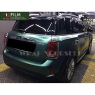 EC-7015 Satin Metallic Green wrap air free Yajiu Derek car wrap film EC-7015