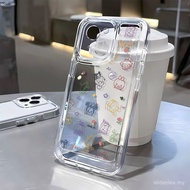 3 In1  Graffiti Animal Transparent space case for For Vivo X200 X200S X200U X200pro X200pro mini,IQ0
