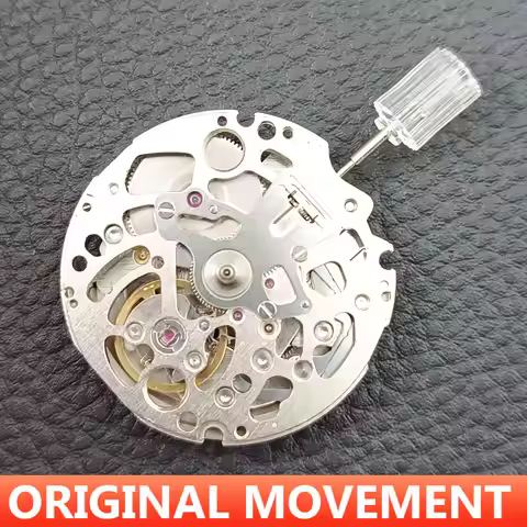 NH70/NH70A Hollow Automatic Watch Movement 21600 BPH 24 Jewels High Accuracy Wristwatches Replacemen