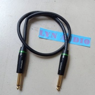 AKAI MONO JACK CABLE 6.5MM TO 6.5MM LENGTH 2 METERS JUMPER CABLE