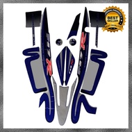 Yamaha F1ZR 2001 Striping Stickers Caltex List Stickers Standard F1ZR 2001 Caltex Best