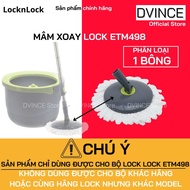[PHỤ KIỆN ETM498] Mâm Xoay/Đĩa Lau LOCK ETM498 | DVINCE Store