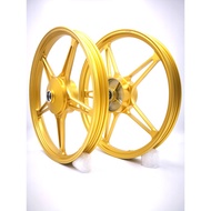 ( HOT ITEM ) ENKEI SPORT RIM FG510 HONDA WAVE100 / EX5 DREAM/ WAVE100R(NO DISC) ( GOLD )