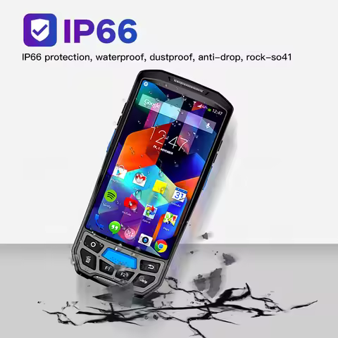 PDA Android 13 data collector PDA handheld terminal with 1D Barcode Scanner NFC