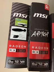 MSI Armor RX 580 8G Video Card