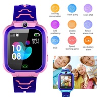 Q12b Children Smart Watch Life Waterproof Kids Positioning Call Smartwatch Remote Locator Tracker Watch For Boys Girls Gifts