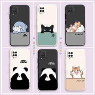 Samsung A42 5G / M42-5G case, monolithic flexible silicone, cute