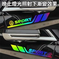 Taiwan Shipping Customized Car Logo Laser Reflective Sticker Body TOYOTA BMW BENZ