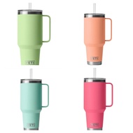 Genuine YETI (USA) Thermal Cup - Rambler 42oz Mug With Straw Lid (Straw Lid)