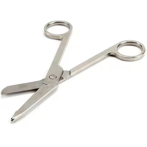 14/18CM Stainless Steel Gauze Bandage Scissors Dressing Surgical Scissors Household Plaster Scissors