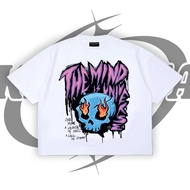Aubrey Heritage T-Shirt Oversize Universe | Combed White T-Shirt
