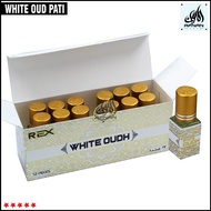 White Oud Madinah Rex 4ml Pati Minyak Wangi Unsex Attar No Alcohol Attar Long Lasting