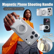 Magnetic Phone Camera Hand Grip Bluetooth Remote Shutter Zoom Control Stabilizer Wireless Shooting f