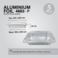 Aluminium Foil Tray / Bekas Aluminium 4602-P / 4483-P (50sets/pack)
